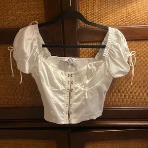 princess polly white top